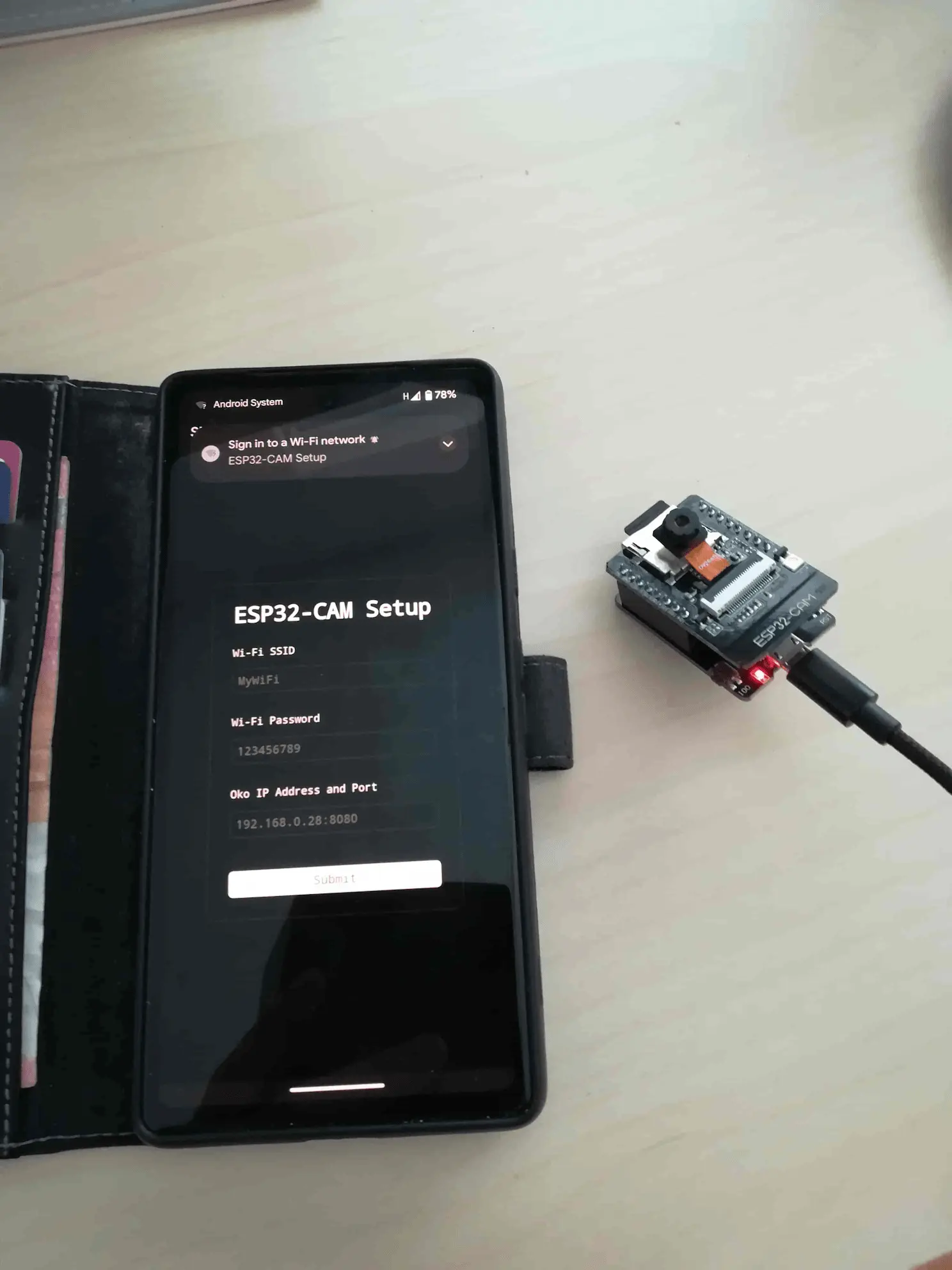 Oko captive portal demo